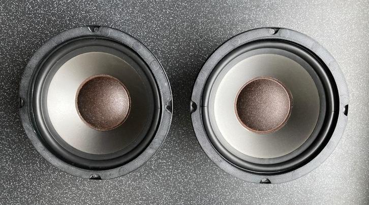 SE Electronics Egg 150 woofers W-165 100W/8 Ohm 50Wrms, Audio, Tv en Foto, Luidsprekers, Niet werkend, Front, Rear of Stereo speakers