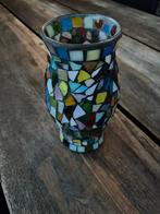 Glas in beton Windlicht, Ophalen of Verzenden, Gebruikt, Overige kleuren