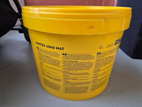 SPS Unitex 4040 Mat 10L muurverf, Doe-het-zelf en Verbouw, Verf, Beits en Lak, Nieuw, Verf, Minder dan 5 liter, Wit, Ophalen