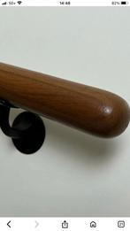 Houten trapleuning rond.gelakt, Ophalen, Overige materialen, Plinten