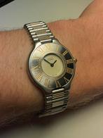 Cartier horloge - must de Cartier 21, Ophalen of Verzenden, Gebruikt, Leer, Overige merken