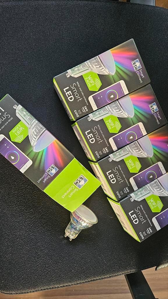 5x LSC Smart Connect LED Lampen GU10 Nieuw, Huis en Inrichting, Lampen | Losse lampen, Nieuw, Led-lamp, Minder dan 30 watt, Bipin of Steekvoet