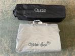 Reisbedje van Qute Q-dream met matras en matrasbeschermer, Ophalen, Zo goed als nieuw, Reisbedje