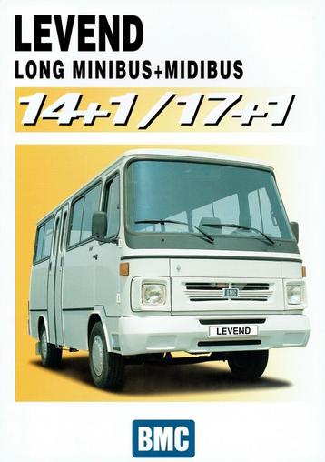 Folder BMC Levend Minibus & Midibus (uit Turkije - ca.2001)