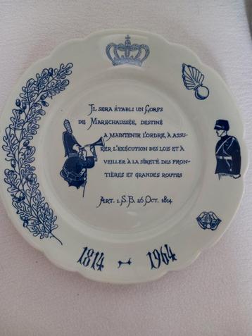 Wandbord 150 jaar marechaussee Nederland militaire politie beschikbaar voor biedingen