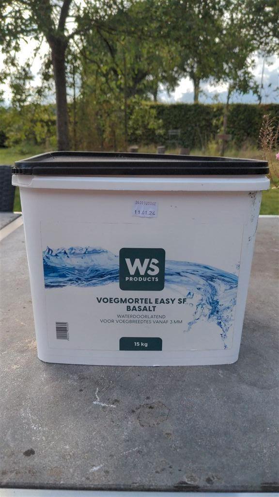 Voegmiddel kant en klaar, basaltkleur voor keramische buiten, Tuin en Terras, Tegels en Klinkers, Nieuw, Terrastegels, Keramiek