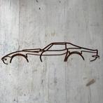 Corvette C3 L88 metalen cortenstalen geroeste wanddecoratie, Huis en Inrichting, Woonaccessoires | Wanddecoraties, Ophalen of Verzenden