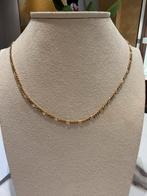 14k Gouden Figaro Ketting - 50cm, 10.08g, Sieraden, Tassen en Uiterlijk, Kettingen, Ophalen of Verzenden, Zo goed als nieuw, Goud