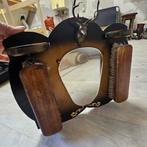 Antiek Spiegeltje met Borstels, Antiek en Kunst, Antiek | Spiegels, Ophalen of Verzenden