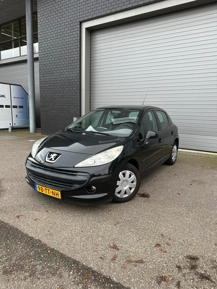 Peugeot 207 1.4 16V 5DRS 2007 Zwart | NAP | Grote beurt, Auto's, Peugeot, Particulier, Benzine, C, Hatchback, Handgeschakeld, Origineel Nederlands