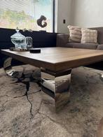 ROFRA HOME SET /  Vierkant Eiken/Metaal, Ophalen, 100 tot 150 cm, 50 tot 75 cm, Nieuw