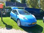 Nissan Leaf 2014 Blauw elektrisch, Stof, Zwart, Blauw, Origineel Nederlands