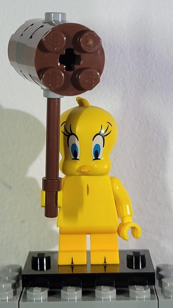 LEGO Minifigure-Tweety Bird-In zeer goede staat, Kinderen en Baby's, Speelgoed | Duplo en Lego, Zo goed als nieuw, Lego, Complete set