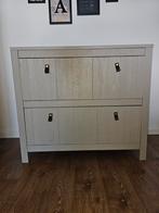 Stapelgoed commode met 2 Lades, Ophalen, Gebruikt, 100 tot 150 cm, Met lade(s)