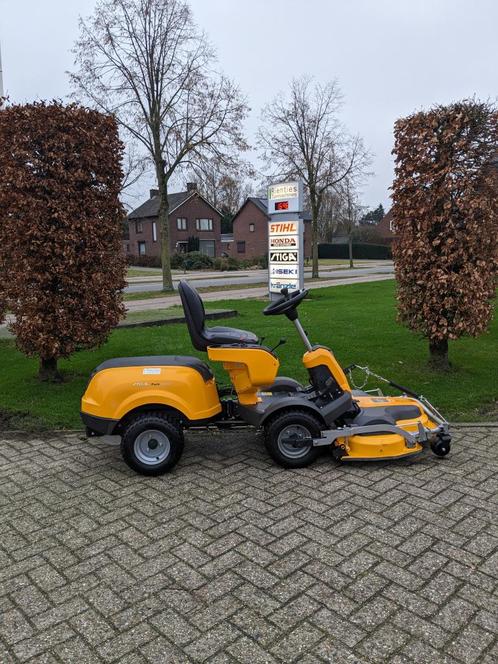 STIGA Park 720 PW Frontmaaier, 100CM quickflip, maaidek, Tuin en Terras, Zitmaaiers, Gebruikt, 90 tot 120 cm, Elektrische starter