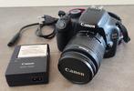 Canon 550D + 18-55mm kitlens, 18 Megapixel, Gebruikt, Spiegelreflex, Canon
