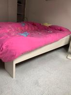 Tweepersoonsbed wit, Huis en Inrichting, Slaapkamer | Bedden, Ophalen, Gebruikt, Wit, Tweepersoons