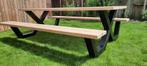 picknicktafel robuust en stoer., Ophalen, Nieuw, Rechthoekig, Overige materialen