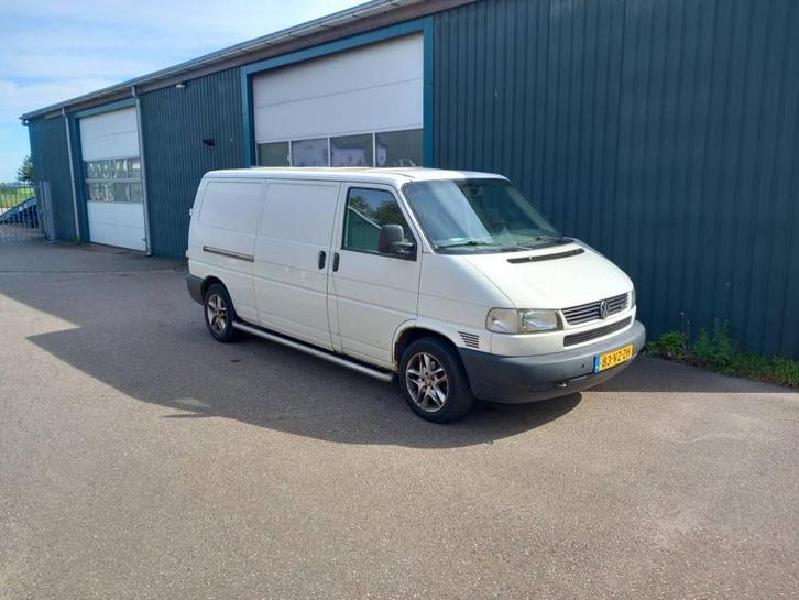 lange en dichte Transporter t4 wijsneusje 2.5 TDI 2002, Auto's, Bestelauto's, Particulier, Centrale vergrendeling, Radio, Schuifdeur