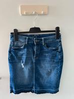 Spijkerrok C&A Yessica Maat 34, Blauw, Ophalen of Verzenden, Maat 34 (XS) of kleiner, Gedragen