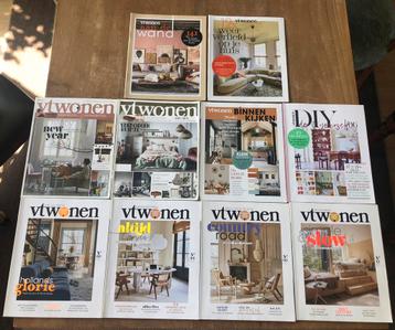 10 stuks vtwonen tijdschriften  beschikbaar voor biedingen