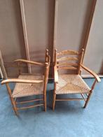 2 antieke eiken armleuning stoelen, Ophalen