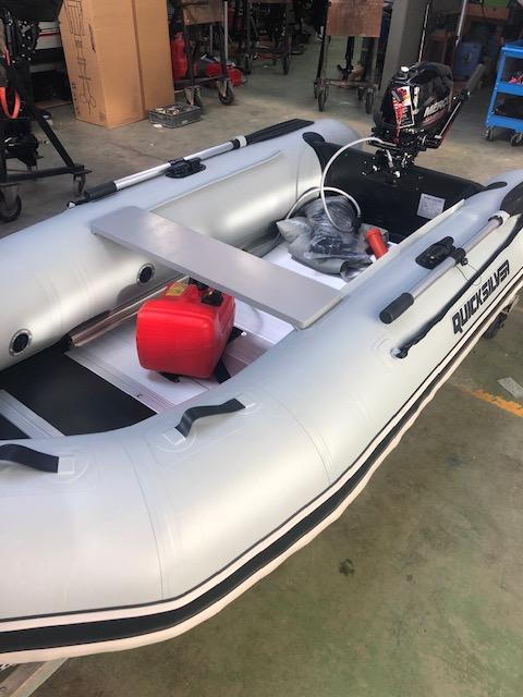 QUICKSILVER 320 sport en diverse andere, Watersport en Boten, Rubberboten, Nieuw, Quicksilver, Overige brandstoffen