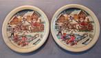 Arzberg 2 borden kersttafreel, Huis en Inrichting, Ophalen of Verzenden, Zo goed als nieuw, Bord(en), Overige stijlen
