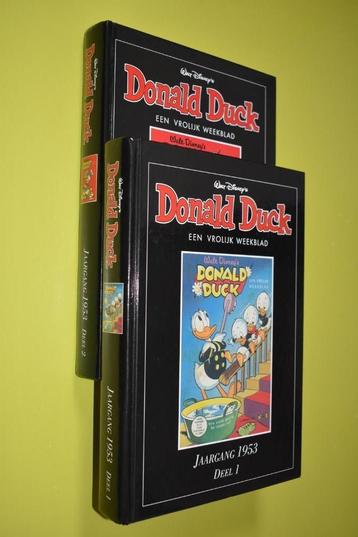 Donald Duck Jaargang 1953- Facsimile- deel 1 en 2- beschikbaar voor biedingen