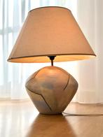 Tafellamp kruik keramiek vintage, Huis en Inrichting, Lampen | Tafellampen, Ophalen, Overige materialen, 50 tot 75 cm, Sober, vintage, japandi, scandinavisch