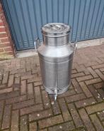 GAVE RVS MELKBUS 30.LITER  MET KRAAN, Ophalen of Verzenden, Zo goed als nieuw