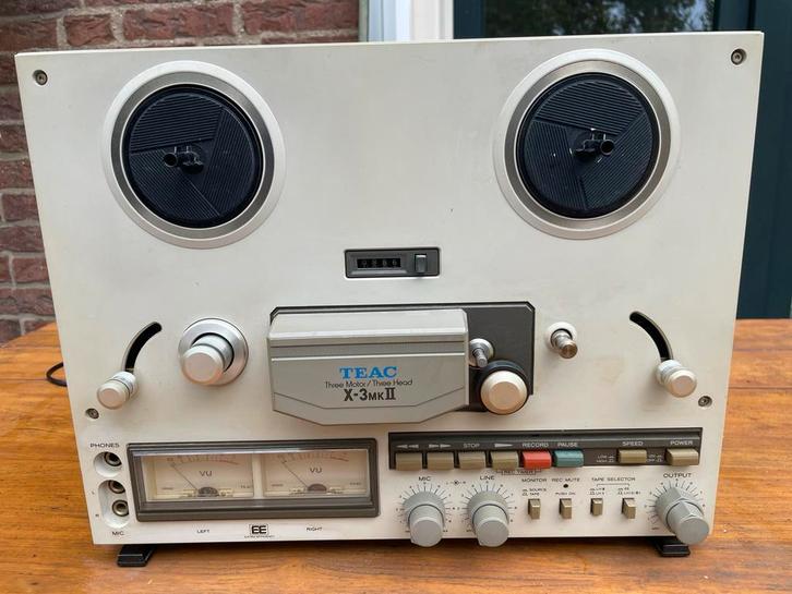 TEAC X-3mkII Bandrecorder, Audio, Tv en Foto, Bandrecorders, Bandrecorder, Ophalen of Verzenden