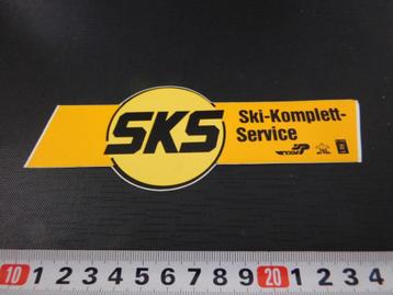sticker logo SKS ski komplett service beschikbaar voor biedingen