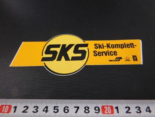 sticker logo SKS ski komplett service, Verzamelen, Stickers, Zo goed als nieuw, Bedrijf of Vereniging, Ophalen