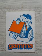 sticker Gamma, Ophalen of Verzenden, Zo goed als nieuw, Winkel of Supermarkt