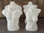 🟧 kunststof bustes/ torso’s/ paspoppen heren + dames model, Hobby en Vrije tijd, Naaien en Fournituren, Ophalen, Zo goed als nieuw