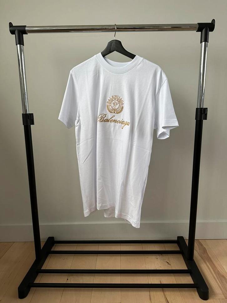 Balenciaga T-shirt Wit, Kleding | Heren, T-shirts, Nieuw, Overige maten, Wit, Ophalen of Verzenden