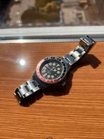 YEMA Superman II worldtimer GMT, Overige merken, Gebruikt, Ophalen of Verzenden, Staal