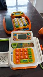 Vtech telefoon en kassa met scanner, Kinderen en Baby's, Speelgoed | Vtech, Ophalen of Verzenden, Gebruikt, 2 tot 4 jaar