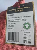 Bedsprei van kayori 180x260. Ook te gebruiken als zomerdeken, Huis en Inrichting, Slaapkamer | Beddengoed, Ophalen, Nieuw, Rood