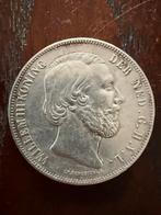 Zilveren Rijksdaalder Willem III 1855, Postzegels en Munten, Munten | Nederland, Koning Willem III, Zilver, Losse munt, Overige waardes