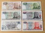 6  x biljetten UNC Argentinie, Ophalen of Verzenden, Zuid-Amerika, Setje