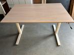Gispen bureau 120 of 160x80cm slinger, Ophalen, Zo goed als nieuw, Rechthoekig, 50 tot 100 cm