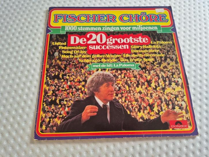 Fischer Chöre - de 20 grootste successen, Cd's en Dvd's, Vinyl | Overige Vinyl, Gebruikt, 12 inch, Ophalen of Verzenden