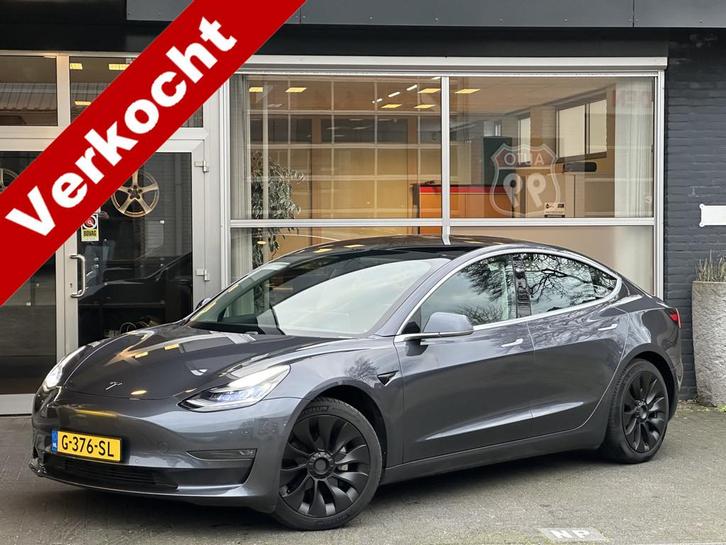 Tesla Model 3 Long Range AWD 75 kWh SOH 87% / NAP / STOELVER, Auto's, Tesla, Bedrijf, Te koop, Model 3, 4x4, ABS, Airbags, Airconditioning