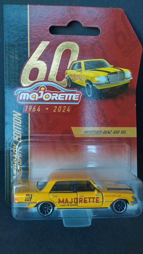 Mercedes Benz 450 SEL 1:60 Majorette Pol, Hobby en Vrije tijd, Modelauto's | Overige schalen, Zo goed als nieuw, Auto, Verzenden