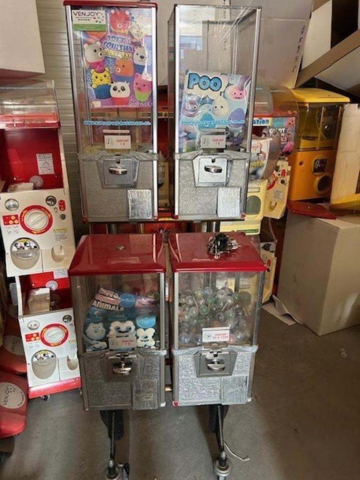 Northwestern Capsule automaat Rood, Verzamelen, Automaten | Overige, Gebruikt, Ophalen