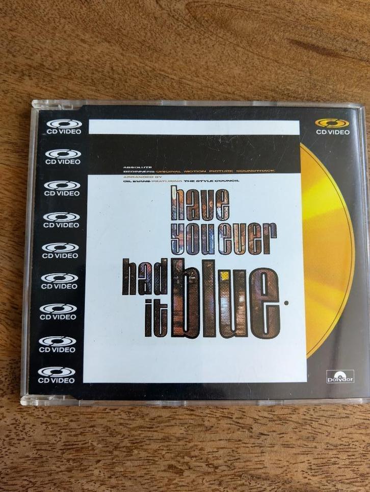 The Style Council - Have You Ever Had It Blue * 5" CD Video, Cd's en Dvd's, Dvd's | Muziek en Concerten, Zo goed als nieuw, Muziek en Concerten