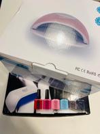 CCO LED/UV LAMP NAGELS met ACCESSOIRES, Wit, Ophalen of Verzenden, Zo goed als nieuw, Handen en Nagels