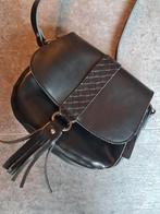 NIEUW! Leer boho saddle bag schoudertas crossbody festival, Overige merken, Zwart, Ophalen of Verzenden, Zo goed als nieuw